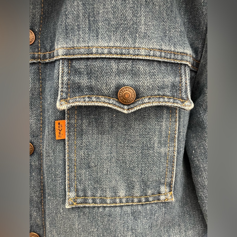 Vintage Levis Sherpa Jacket (70s-80s) - image 4